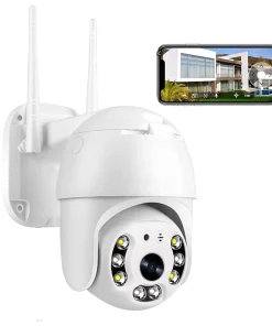 Alternative view of Telecamera di sorveglianza wireless wifi da esterno speed zoom motorizzata